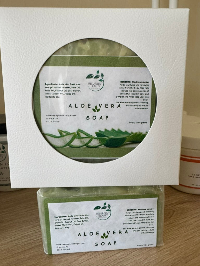 Aloe Vera and Moringa Soap Bar