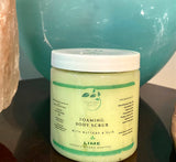 FOAMING BODY SCURB - Lime or PineApple