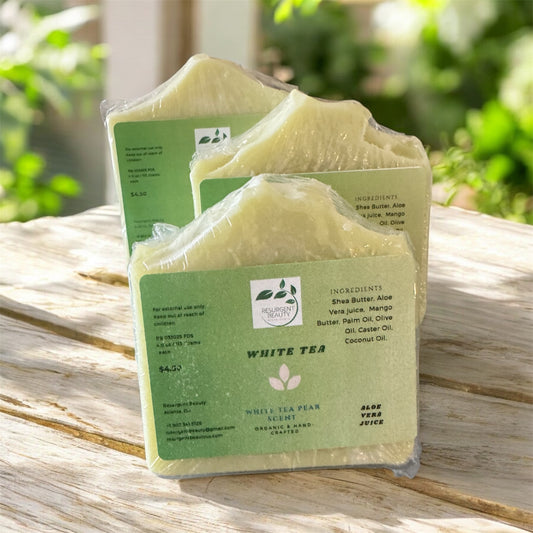 White Tea Soap - with real Aloe Vera Juice