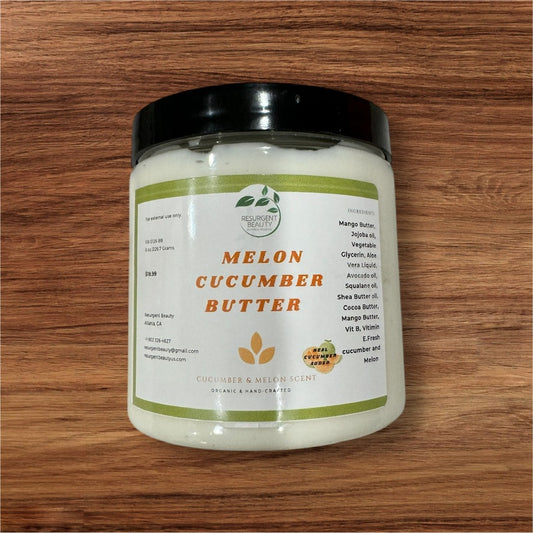 MELON CUCUMBER BUTTER  ( Good for body and face)