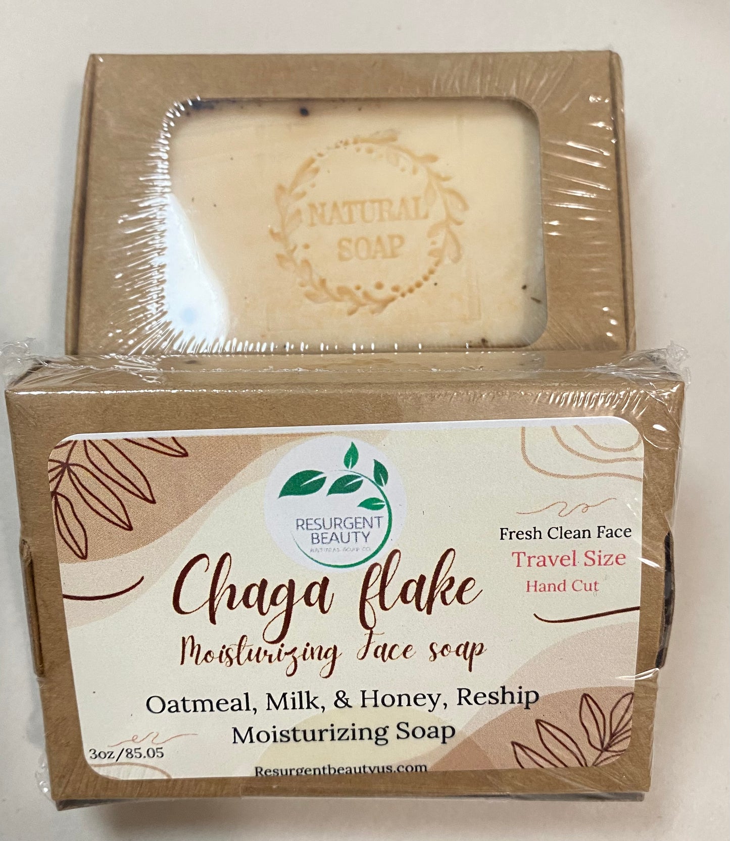 Chaga flake - Moisturizing Face Soap