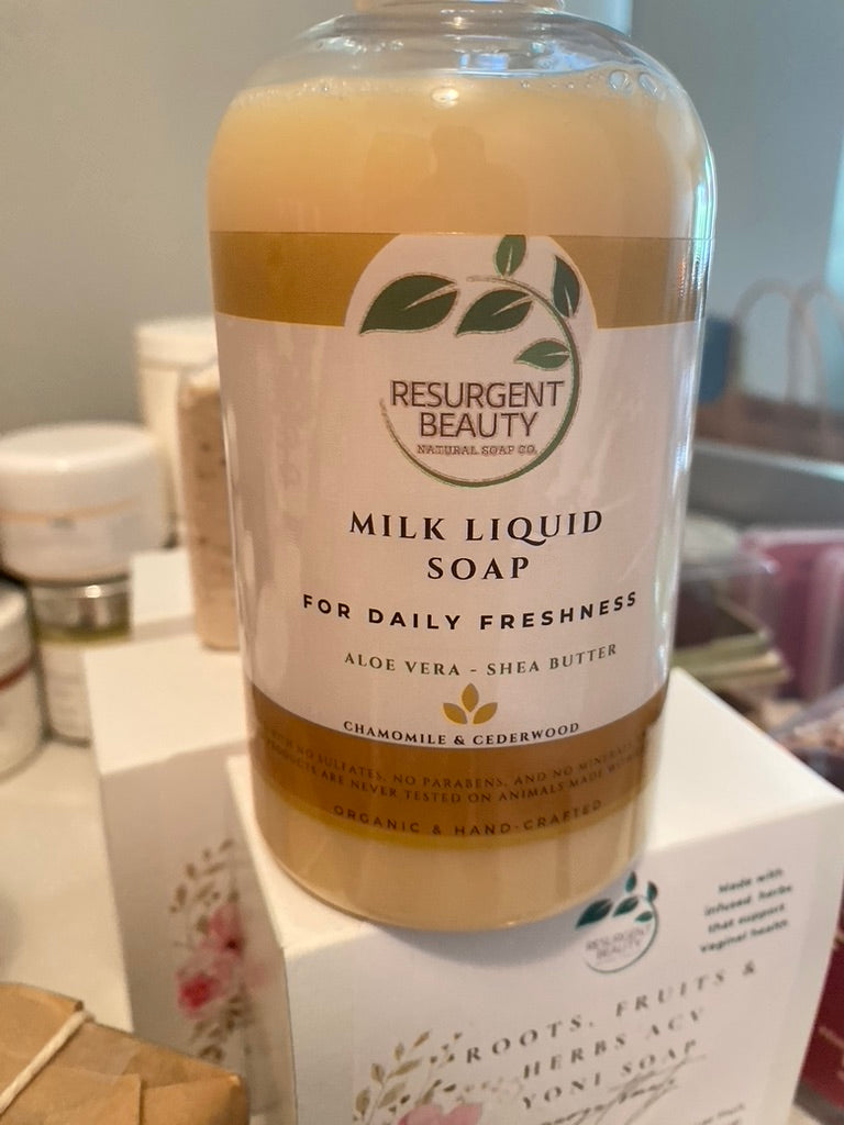 Milk Liquid Soap- For Daily Freshness