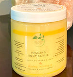 FOAMING BODY SCURB - Lime or PineApple