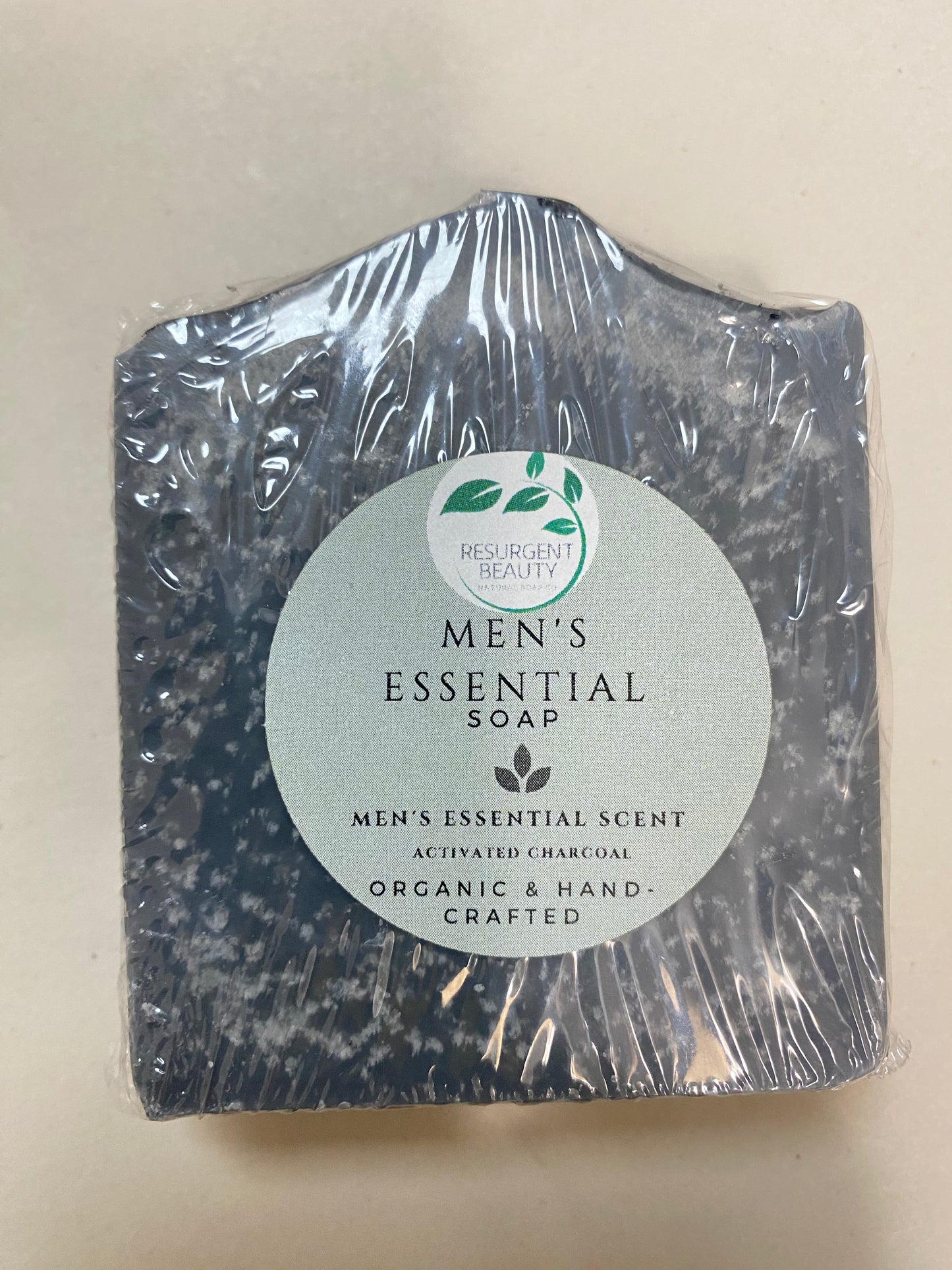 Men's Essential  Soap Bar- Activated Charcoal