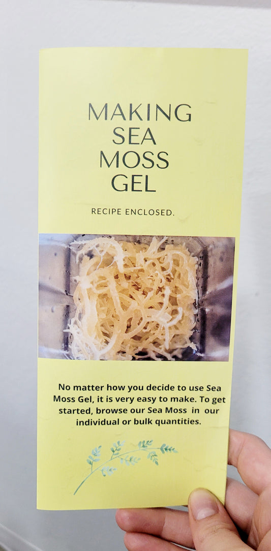 Sea Moss Pamphlet