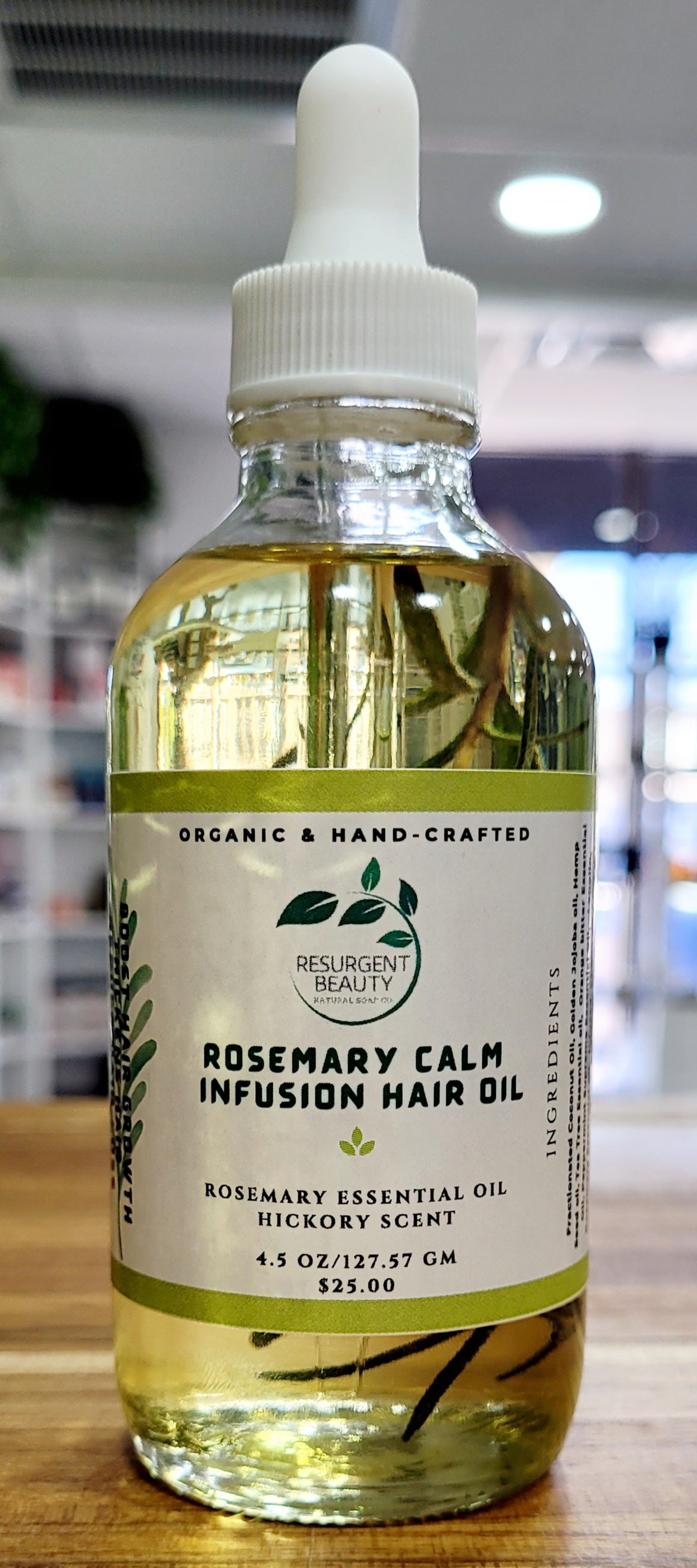 Rosemary Calm Infusion Hair oil
